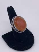 Gorgeous Natural Gemstone & Silver Cocktail Ring