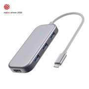 USB 3.0 TF Card Reader Display USB Hub