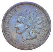 1886 Indian Head Cent