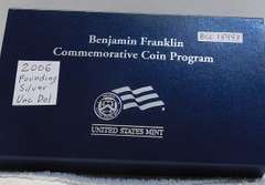 2006 Silver Unc Franklin - Founding Sil Dol