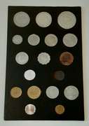 17 Piece Israel Type Coin Set 1948 and Later