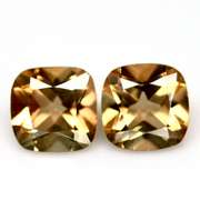 Simply brilliant 3.77ct Imperial Topaz pair