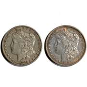 1880 &1904 Morgan Dollars