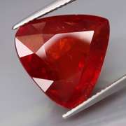 Impressive 17.81ct red orange Spessartite Garnet