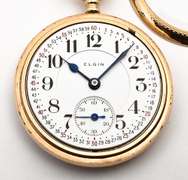 Exceptional Elgin Gold Filled Pocket Watch