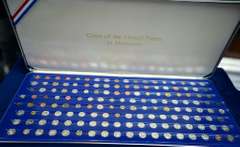 Franklin Mint Coins of the United States in Miniature COMPLETE