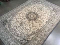 STUNNING PREMIUM  PERSIAN ISFAHAN DESIGN AREA RUG 9x13