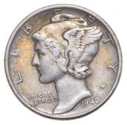 1942 Mercury Dime