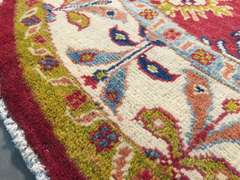 FINE ROUND KAZAK RUG 5x5