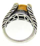 Vintage Sterling Silver Gemstone Ring