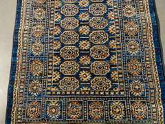 STUNNING MODERN BOKHARA RUNNER 8 FT