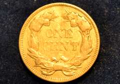 1858 Flying Eagle Cent Circulated