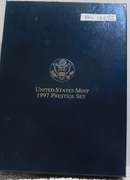 1997 Prestige Set, w/PRF Silver Dol.