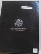 1989 Prestige Set, w/PRF Silver Dol.