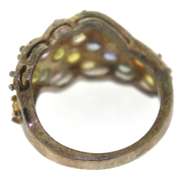 Sterling Silver Multi Gemstone Ring