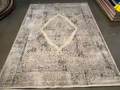 CARVED VINTAGE DESIGN RUG 8x11