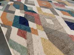 STUNNING ART DECO RUG 6x8