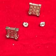 14K WHITE GOLD DIAMOND STUDS