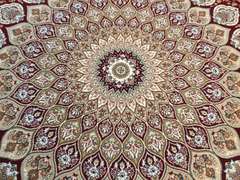 STUNNING PREMIUM  PERSIAN DOME DESIGN ROUND RUG 8x8