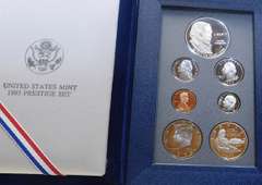 1993 Prestige Set, w/PRF Silver Dol.