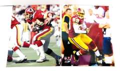 4 Washington Redskins Color Photos