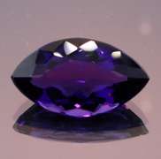 Huge! 25.25ct blue violet Hydrothermal Amethyst