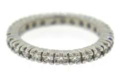 Amazing Platinum Diamond Eternity Band