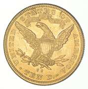 1881-CC $10 Liberty Head Gold Eagle