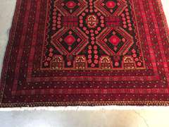 STUNNING AFGHAN  RUG 3'.7" X7'.0"