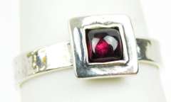 Silpada Sterling Garnet Ring, Size 7.75