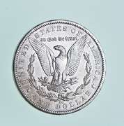 1893-CC Morgan Silver Dollar - AU Detail