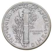 1942/1 Mercury Dime - Circulated