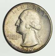 1937 Washington Silver Quarter - Uncirculated
