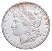 1893-O Morgan Silver Dollar
