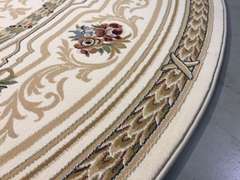 STUNNING PREMIUM  FRENCH AUBUSSON ROUND 8x8