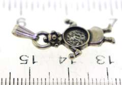 Sterling Silver Hopi Koyemsi Pendant