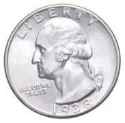 1938-S Washington Quarter