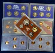 1 2012 PARTIAL 1)2001 & 2002 QUARTER SET & 4) 2009 CENT SETS               ALL PROOF & NO BOXES