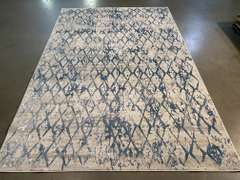 MAGNIFICENT CARVED MODERN RUG 8x11