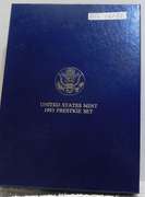 1993 Prestige Set, w/PRF Silver Dol.