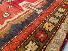 STUNNING PERSIAN VINTAGE RUG 4'.1"X9'.1"