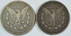 Scarce 1894-O & 1894-S Morgan Silver Dollars