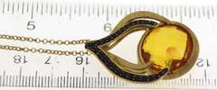 Sterling Silver Citrine Necklace