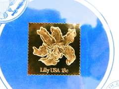 4 1st Day Covers & 23KT Replica Stamps