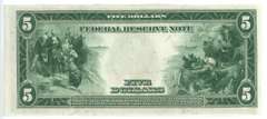 Crisp 1914 Series Large Size Federal Reserve Note. Nice