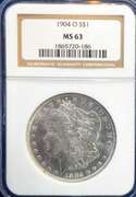 1904 O NGC MS 63 Morgan Dollar