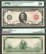$50 1914 FRN-RS ATLANTA Fr. 1017 RED SEAL FIFTY-RARE-only 16 known- PMG VF 20