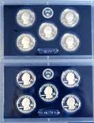 2014 SILVER QUARTER PR. SET & 2012 SILVER QUARTER PR. SET  NO BOX