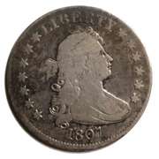 1807 Large Size Bust Quarter