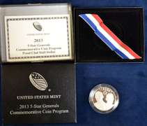 2013 5 Star Generals 50c Commem PR OGP